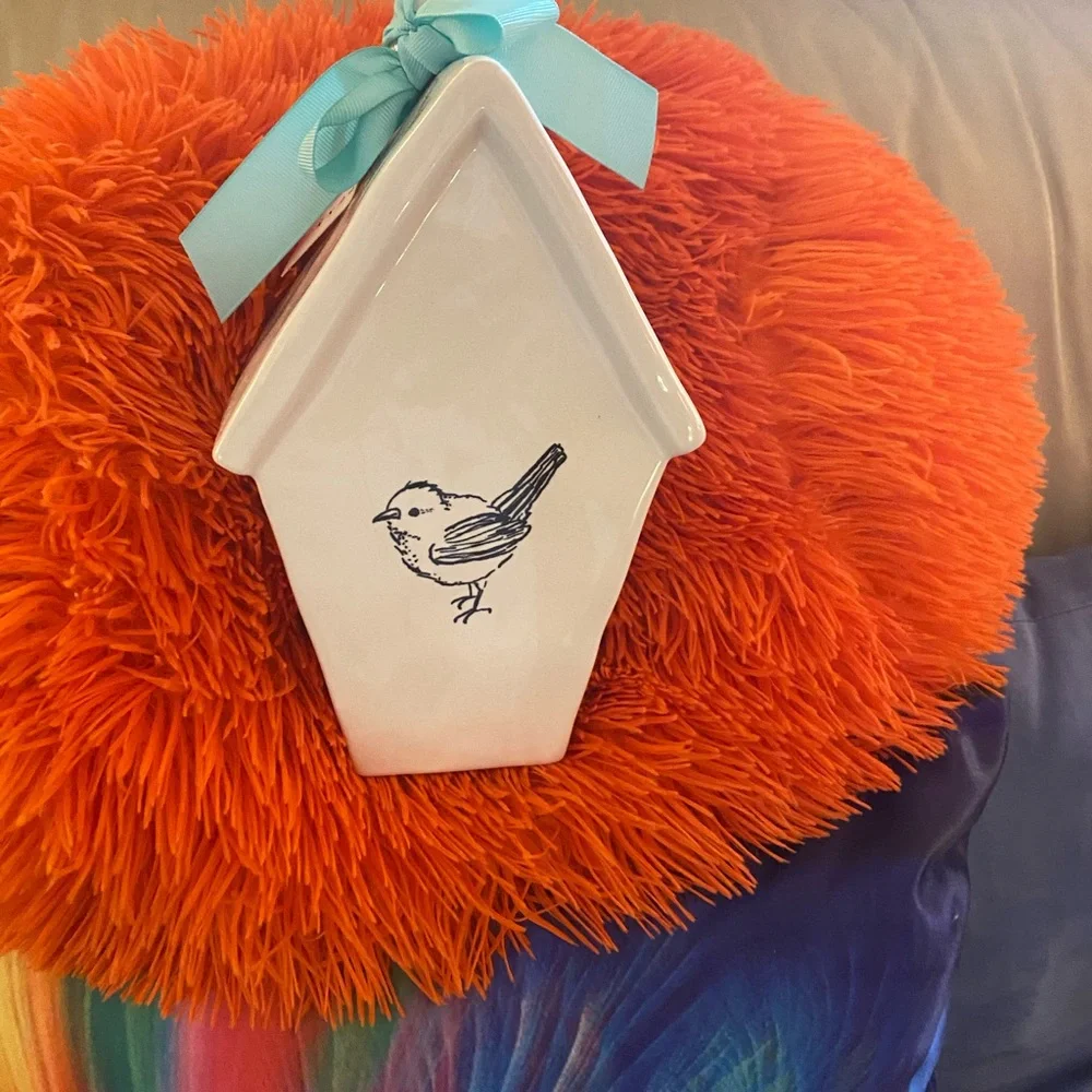 RARE VINTAGE RAE DUNN “FLY” Birdhouse 🥚🪺